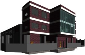 South-East 3d. View – NazrAbad Factory